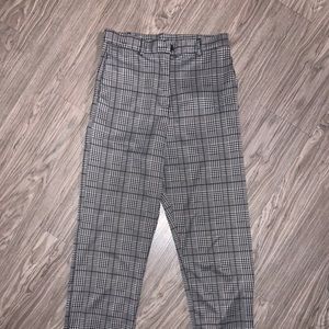 SHEIN Plaid Pants